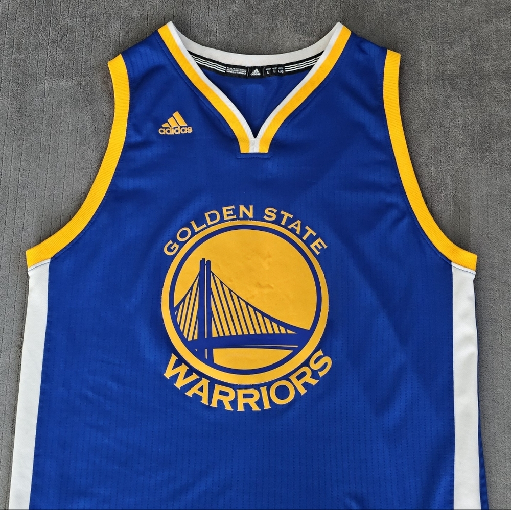 Adidas Men's Golden State Warriors Swingman Jersey Size Large - Picture 2 of 9